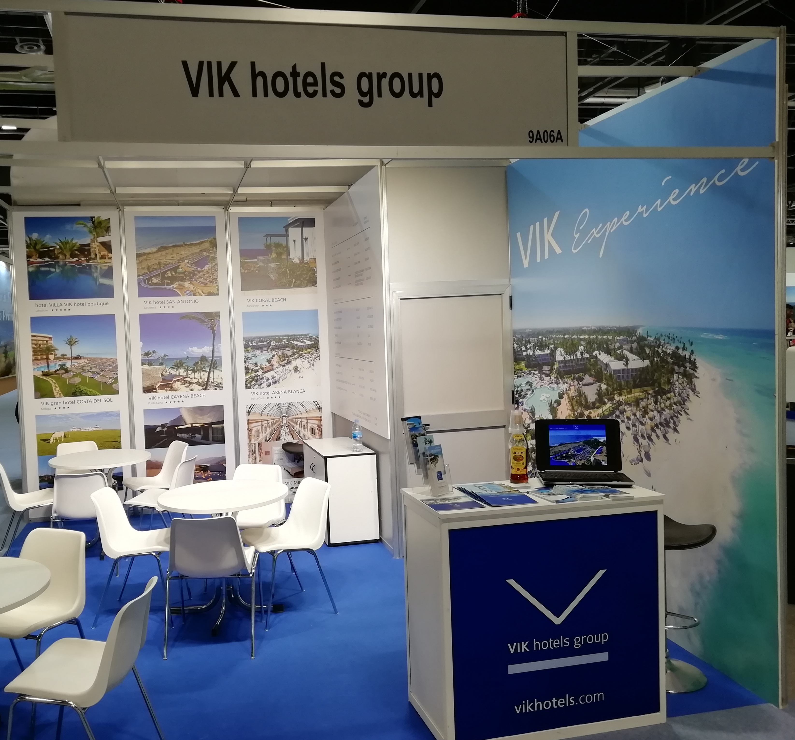 VMAR turismo, de la mano con la cadena VIK hotels group, vuelve a estar presente en FITUR, la cual cierra la edición de su 40 aniversario con un nuevo récord